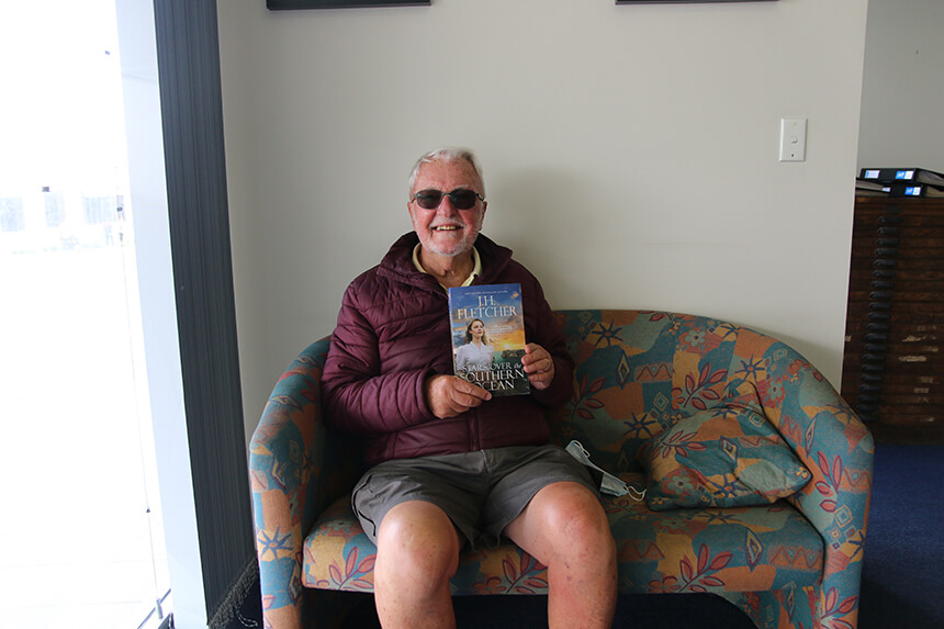 Author takes residence in Stanley