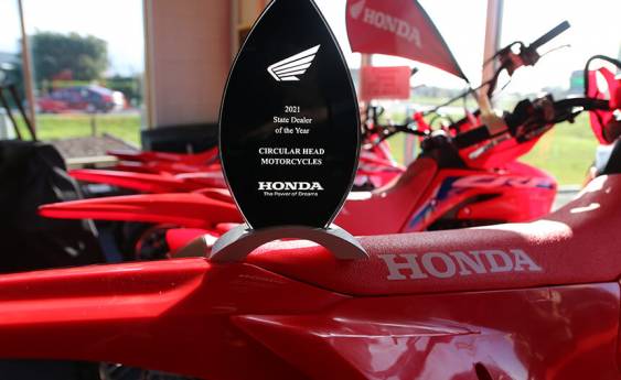 Circular Head Motorcycles named best Honda dealer