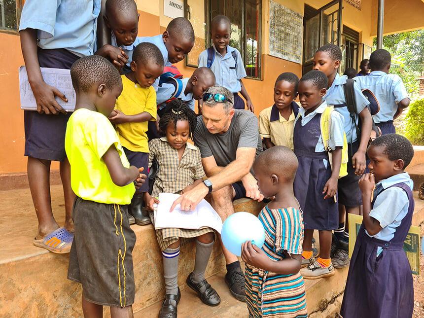 Dreambuilders visit to Joy School Wasswa